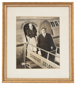 Mid-20th c. Canadian Colonial Airways Photo