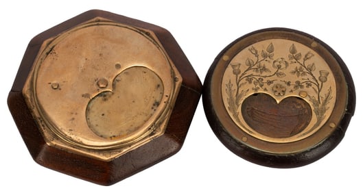 Antique 19th c. English Miser's Snuff Box Lot