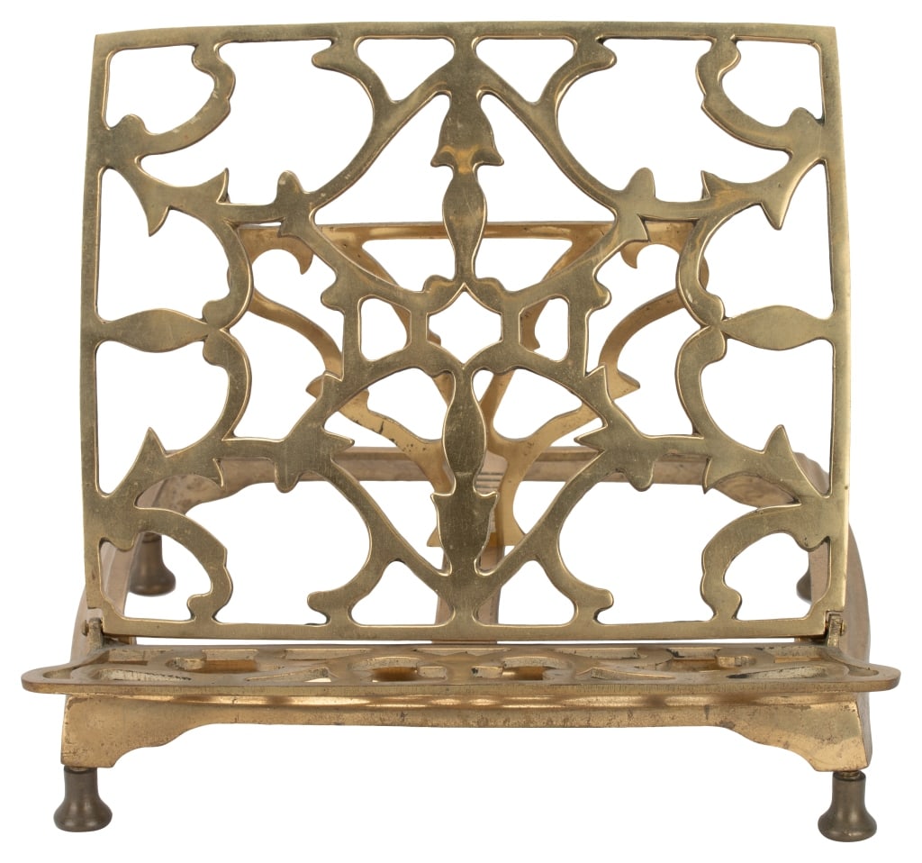 Antique Brass Bible Holder Book Stand (1 of 9)