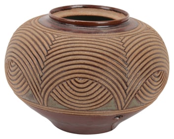 David MacDonald Signed Studio Art Pottery Vase