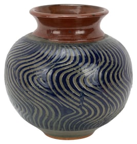 David MacDonald Glazed Art Pottery Vase
