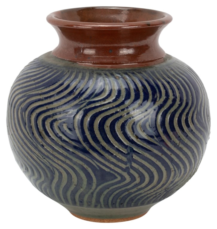 David MacDonald Glazed Art Pottery Vase (1 of 12)