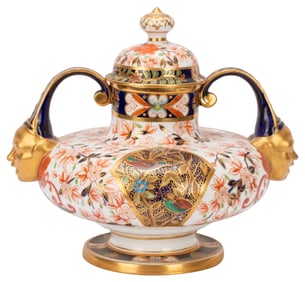 Royal Crown Derby Imari Porcelain Vase