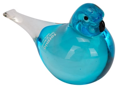 Murano Italy Art Glass Dove Figural Sculpture