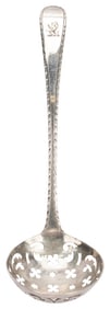 Antique Georgian Sterling Sugar Sifter Berry Spoon