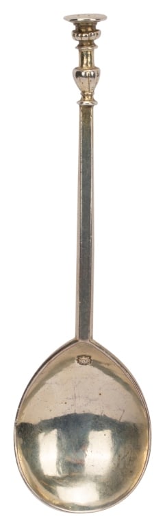 Antique 1600s Elizabeth I Sterling Seal-Top Spoon (1 of 7)