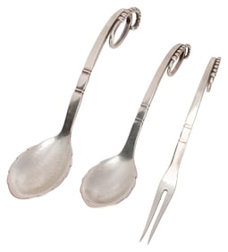 Georg Jensen Denmark Sterling Ornamental #41 Group