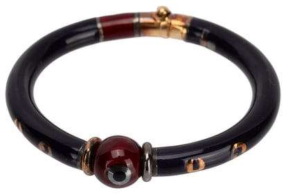 La Nouvelle Bague 18K Sterling Enamel Bangle