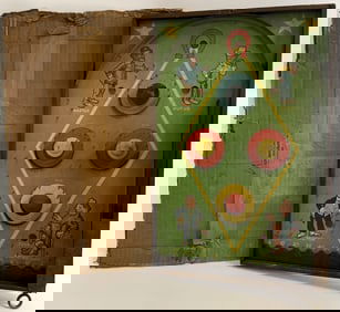 1920s Gropper's Popular Toy Bagatelle Game