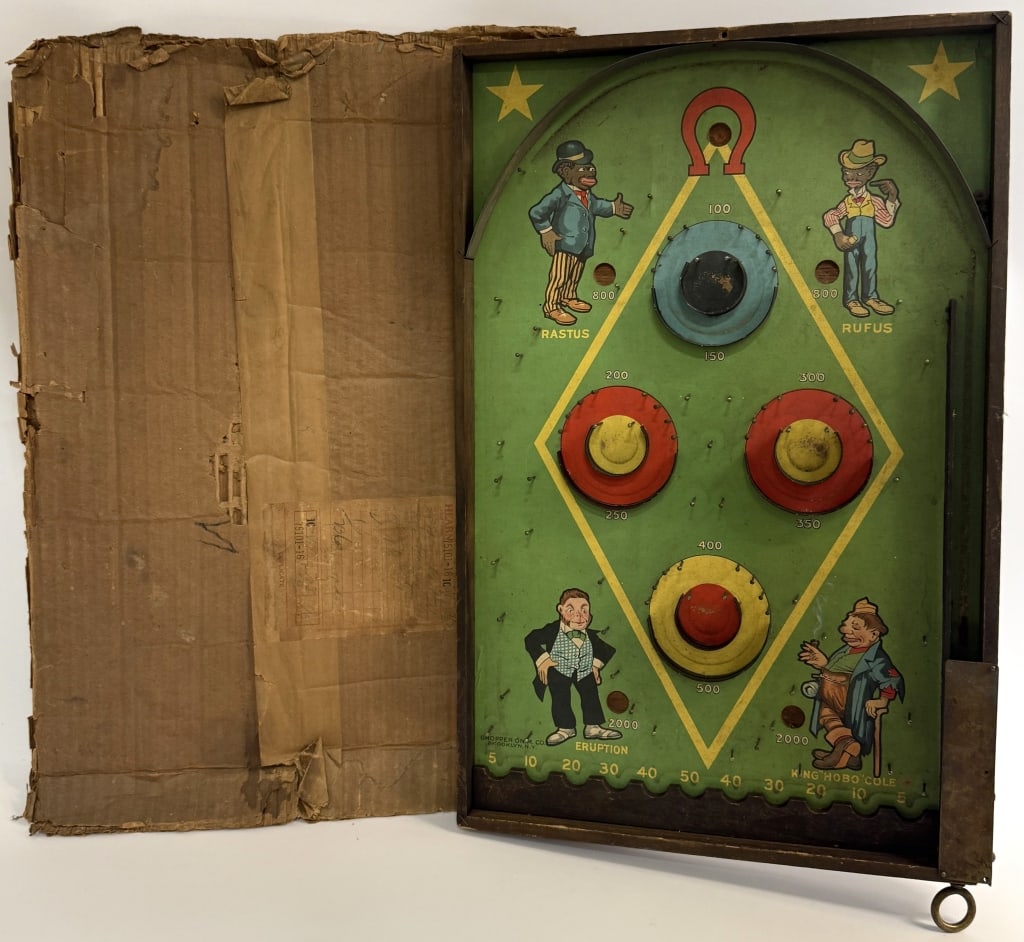 1920s Gropper's Popular Toy Bagatelle Game