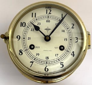 Swift & Anderson Ship's Bell Clock - Morning Watch