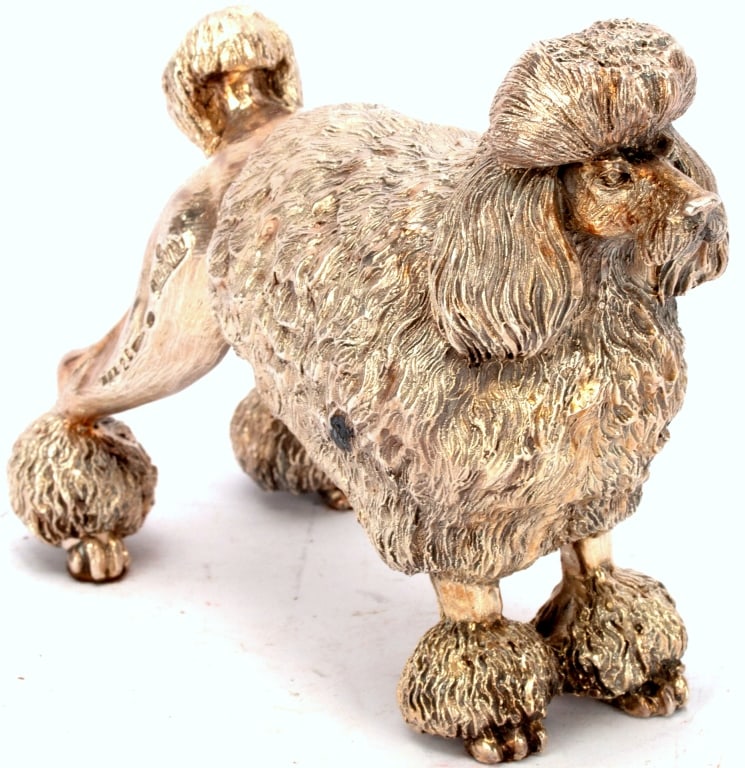 Alessandro Margino Italian Sterling Silver Poodle (1 of 5)