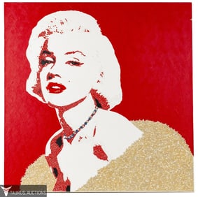 Natan Elkanovich Marilyn Monroe Mixed Media