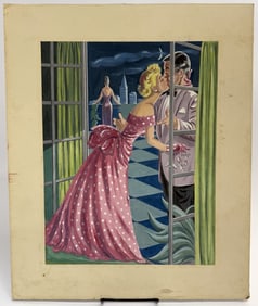 Genevieve Baker - 1949 New Orleans Illustration