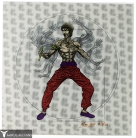 Keng Lau Bruce Lee 3D Optic Limited Edition Print