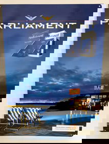 Y2K 2000 Parliament Cigarette Ad Metal Posters