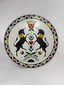 Jacob Zook PA Dutch Amish Unicorn Hex Sign