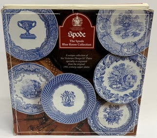 1936 Spode Blue Room 10" Porcelain Plates