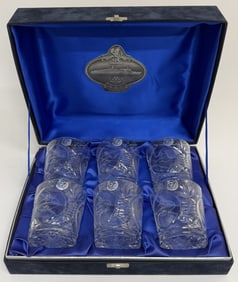 Glencairn Crystal Studio Scotland Whisky Glasses
