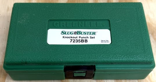 Greenlee Slugbuster K.O. Punch Set 7235BB Tool