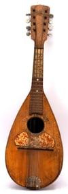Vintage Bowl-Back Wooden Mandolin