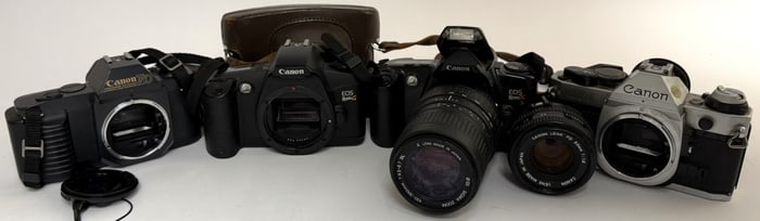 Vintage Canon Camera Lot