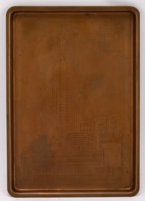 1933 Chicago Worlds Fair Century of Progress Tray