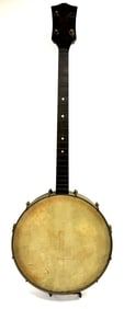 Early 20th C. Vellum Banjo