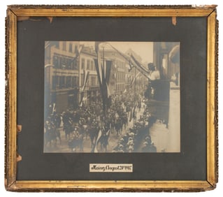 1907 Kaiser Wilhelm II German Parade Photograph