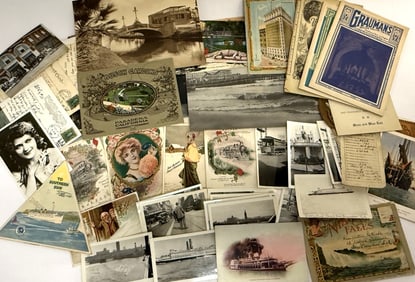 Early 1900s California Travel Memorabilia