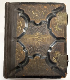 1889 Swedish Family Bible - Den Heliga Skrift