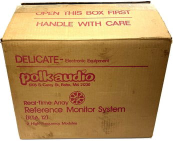 Polk Audio Real-Time Array RTA 12 Reference