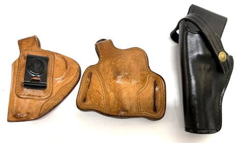 Jordan & Cobra Embossed Leather Holsters