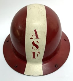 Vintage ASF Mining Hard Hat Skullguard