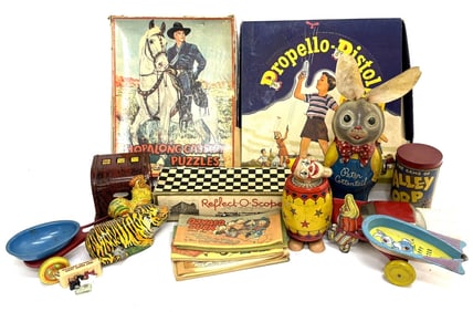 Vintage 1940s-1950s Toys - Disney, Western