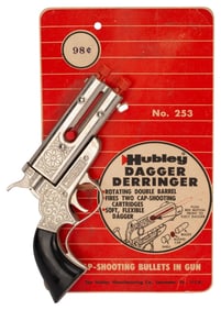 1950s Metal Hubley Mountie Toy Cap Gun No. 253