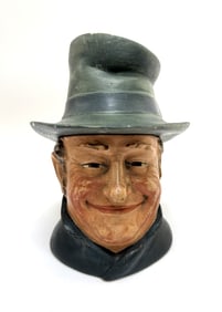 Antique Berhard Bloch Figural Tobacco Jar