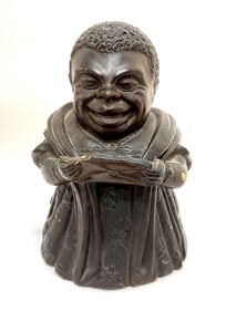 Black Americana Choir Lady Tobacco Jar