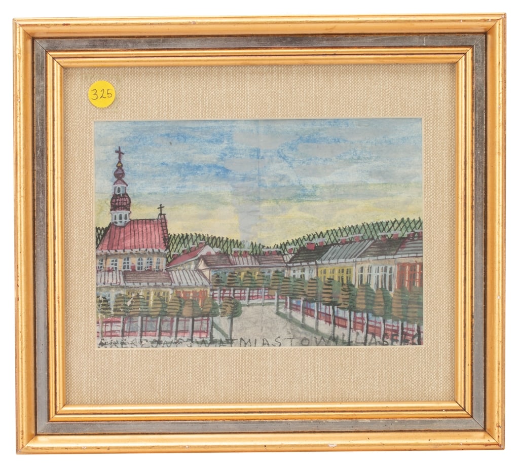 Nikifor Krynicki - Krynica Church Painting (1 of 6)