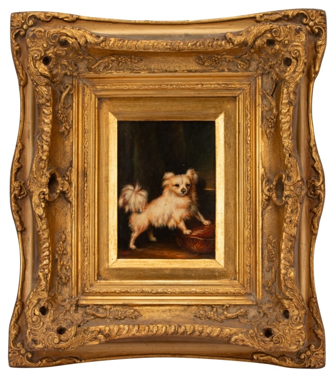 English School Portrait of a Dog, After Chalon (1 of 8)