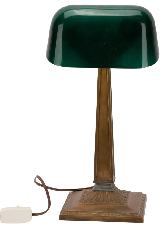 Emeralite Bankers Desk Lamp (1 of 10)