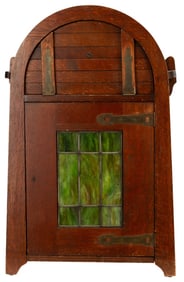 Arts & Crafts Signed LCS Smoking Stand / Humidor