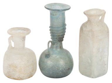 Italian Acavo Murano Seguso Glass Bottle Lot