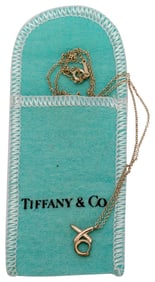 Tiffany Paloma Picasso Silver XO Pendant Necklace