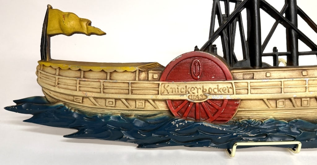 Historical "Knickerbocker" Steamboat Wall Plaque - 2