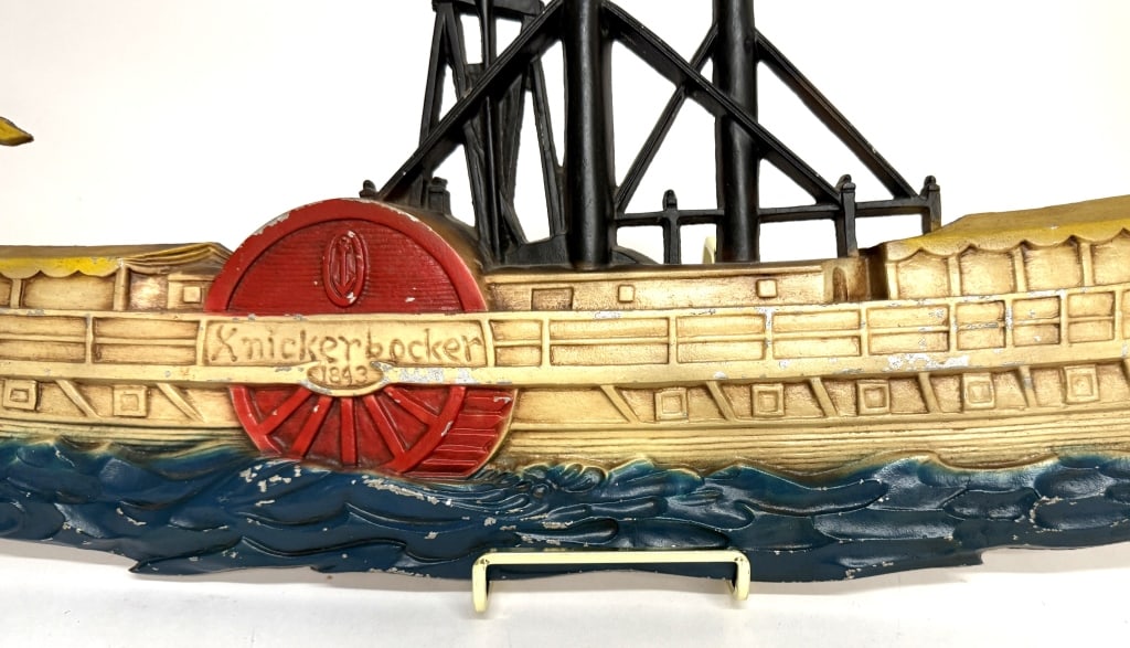Historical "Knickerbocker" Steamboat Wall Plaque - 3
