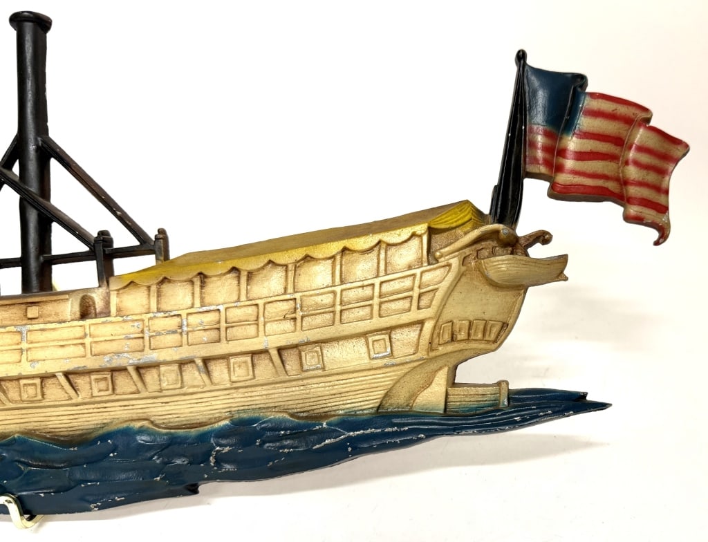 Historical "Knickerbocker" Steamboat Wall Plaque - 4