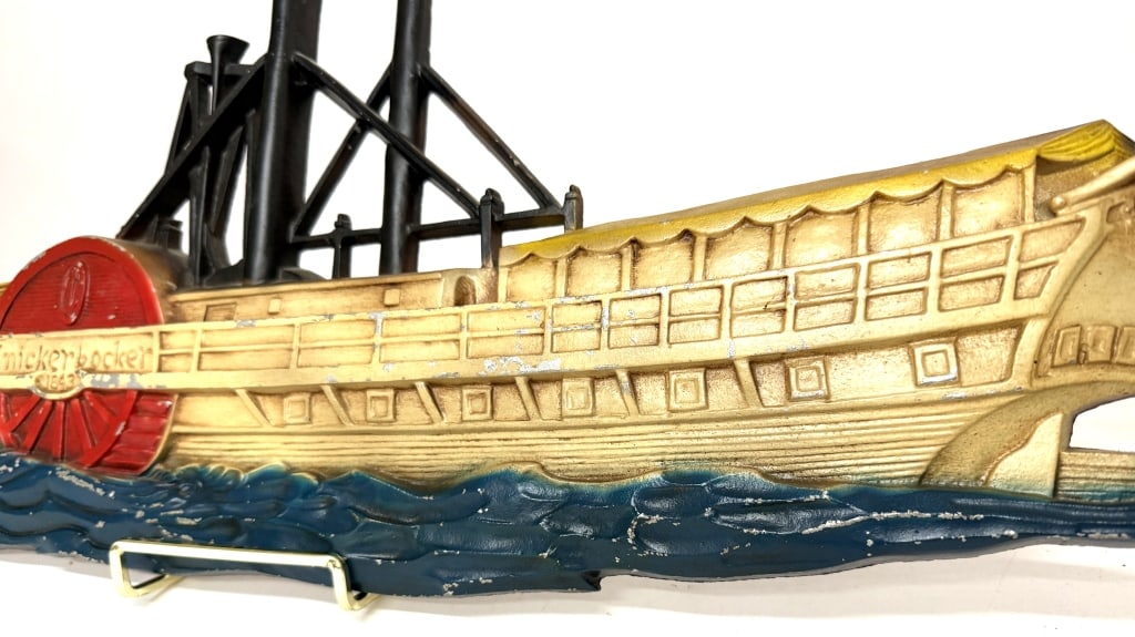 Historical "Knickerbocker" Steamboat Wall Plaque - 5