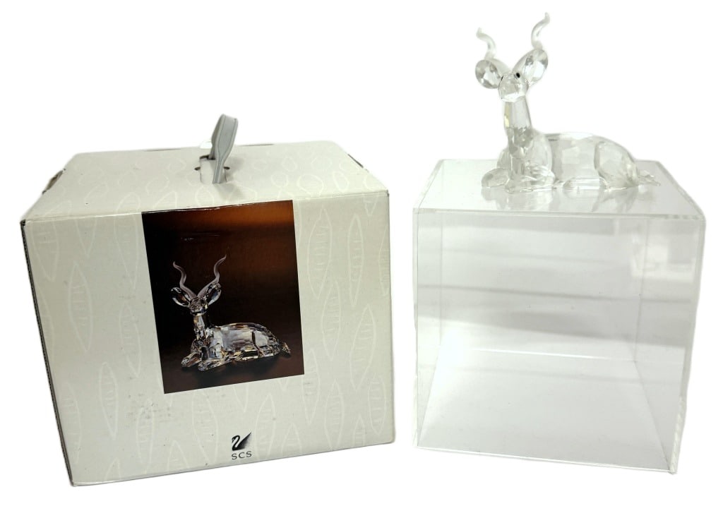 Swarovski 1994 "Inspiration Africa" Kudu Figurine (1 of 4)