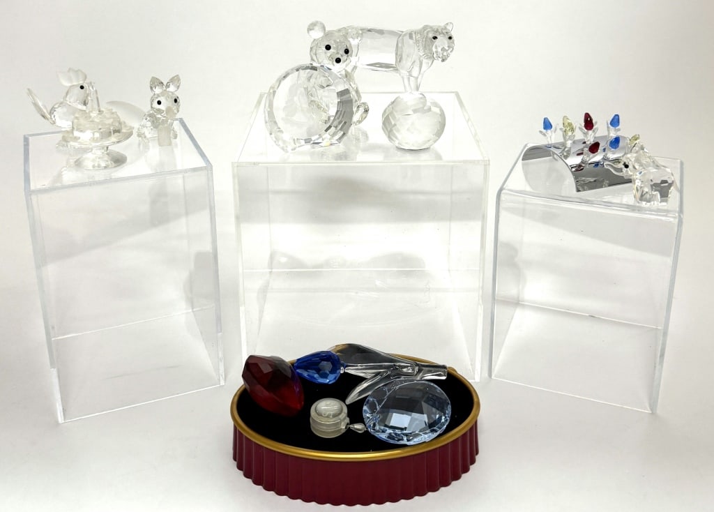 Collection of 12 Swarovski Crystal Figurines (1 of 7)